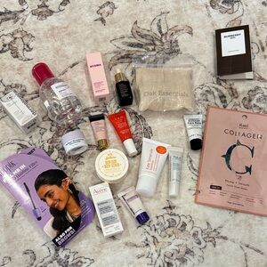 Essentials Skincare Collection - Cream, White, and Pink